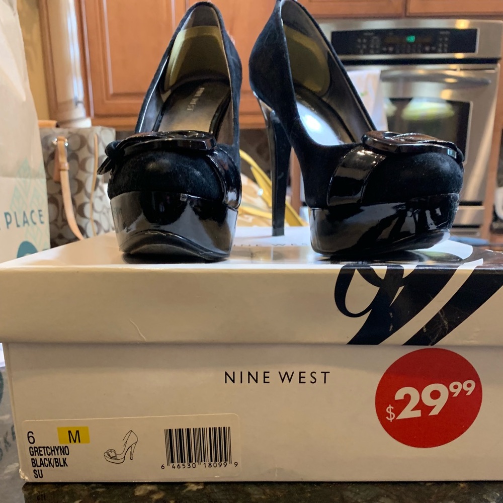 Nine West Black Heels